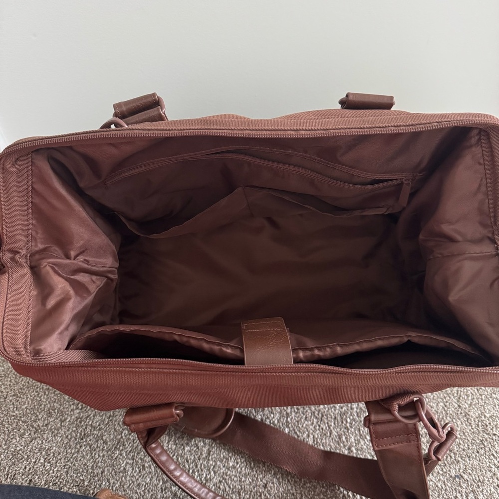 BEIS Mini Weekender in Maple - Picture 6 of 10